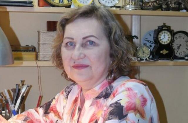 Vienintelė Šilutės laikrodininkė Lidija Mikutienė