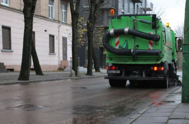 Vilnius pradeda dezinfekuoti gatves, Klaipėda svarsto