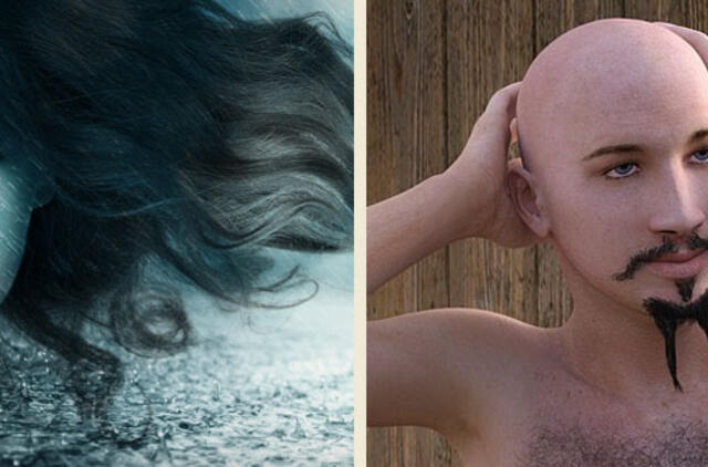 Gyvenimas pro langą: dar vienas išgąstis - slenkantys plaukai