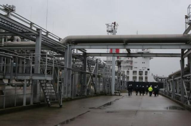 Klaipėdoje - šiemet jau šeštas tanklaivis su nafta Baltarusijai