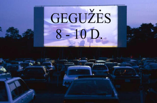 „Drive-in“ kinas – ir Gargžduose