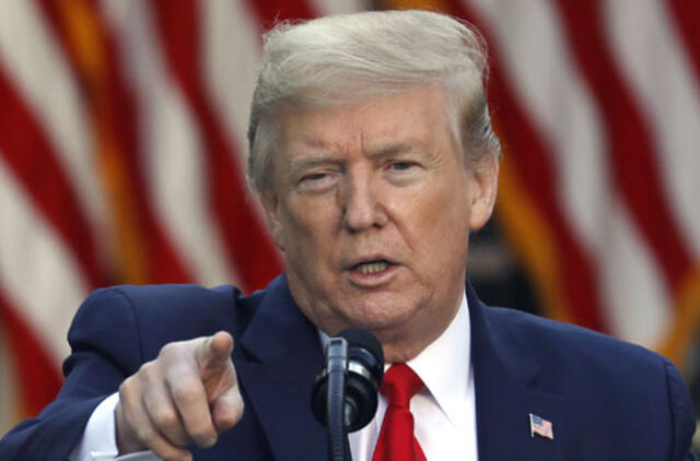 „JAV pateiks informaciją apie koronaviruso kilmę“