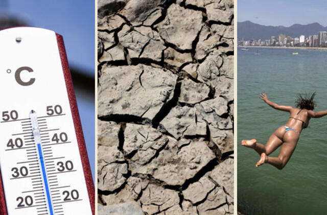 Laukiama rekordiškai karštos vasaros