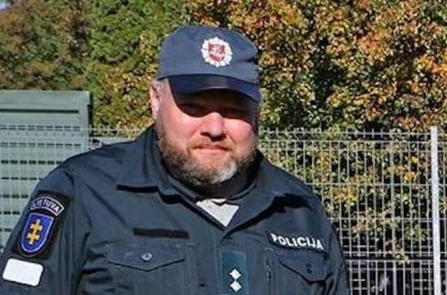 Policija pasidalino jautria žinute: "Esi tik tu ir kolega, bet visuomet palaikai vienas kitą"