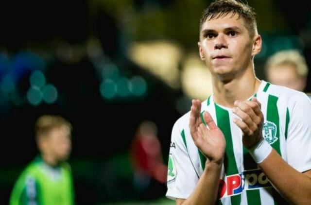 Perspektyvus futbolininkas nori žengti dar vieną žingsnį į priekį