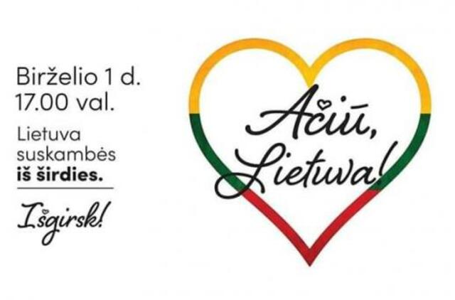 Prie akcijos „Ačiū, Lietuva“ jungiasi ir Klaipėda