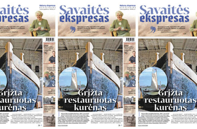 "Savaitės eksprese" - kurėno sugrįžimas ir vitražo mirtis