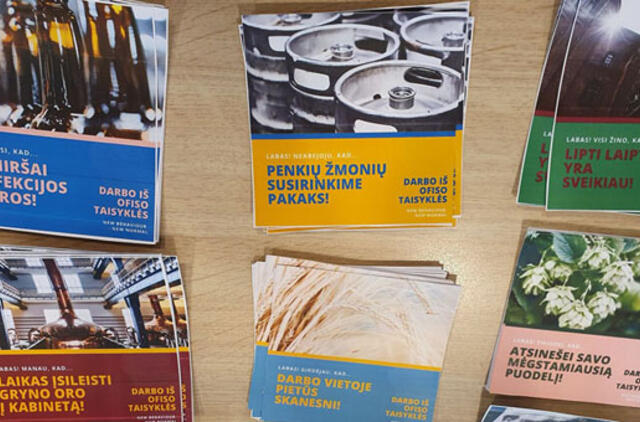 "Švyturio" darbuotojai sugrįžta į biurus: naujos realybės taisykles kūrė visa komanda