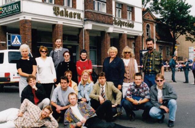 Klaipėdos akvarelės: namai ir žmonės (632)