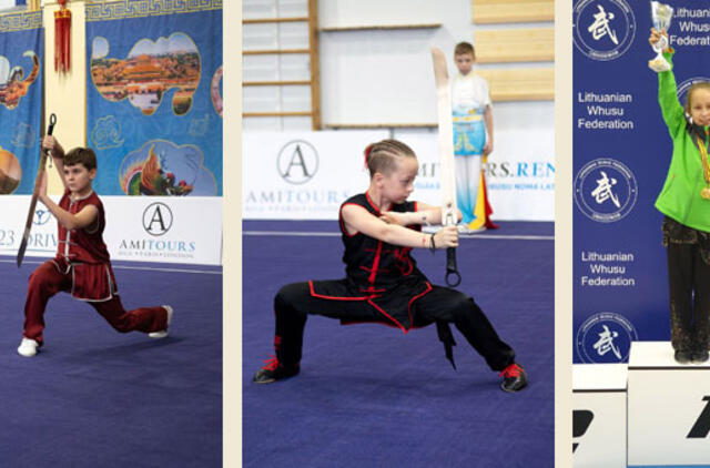 Klaipėdos kovotojams - Europos ušu auksas ir bronza