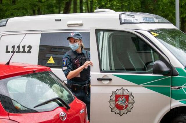 Klaipėdos pareigūnai vykdė priemones pėsčiųjų ir dviračių eismo saugumui užtikrinti