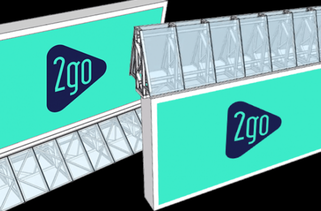 Matomiausias „2go“ tinklo LED lauko ekranas šalyje – geriausia vieta Jūsų reklamai!