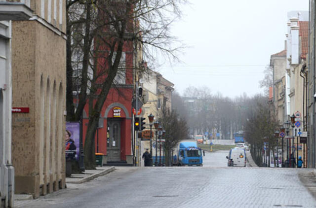 Mažins leistiną greitį senamiestyje