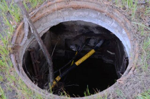 Pavojus likviduojamas – atviri šuliniai dengiami