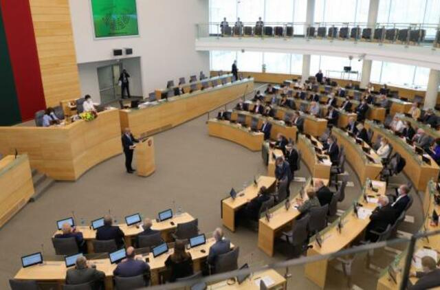 Seimas palaikė NPD didinimą iki 400 eurų