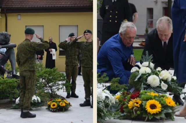 Tremtinių skvere paminėta Gedulo ir Vilties diena