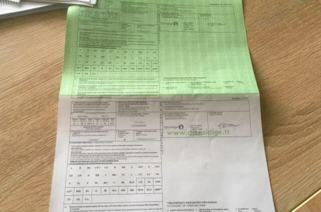 Žaliosios kortelės pakeitimai: dokumento nebereikės atsiimti draudimo bendrovėje