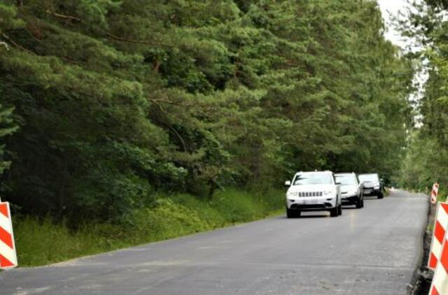 Dar vienas įvažiavimas į Palangą taps patogesnis – baigiama tvarkyti Vytauto g. atkarpa iš Šventosios pusės