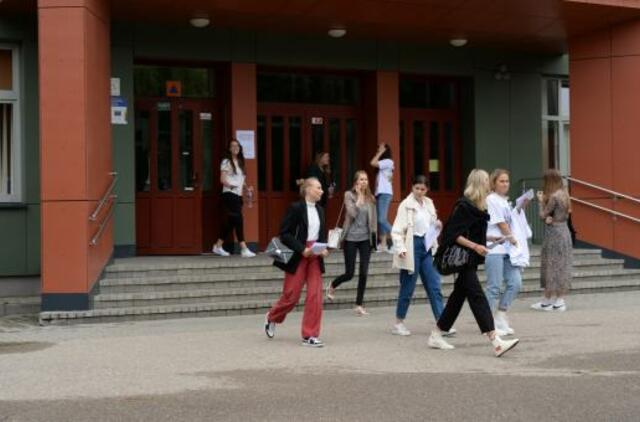Abiturientai laikė valstybinį anglų kalbos egzaminą