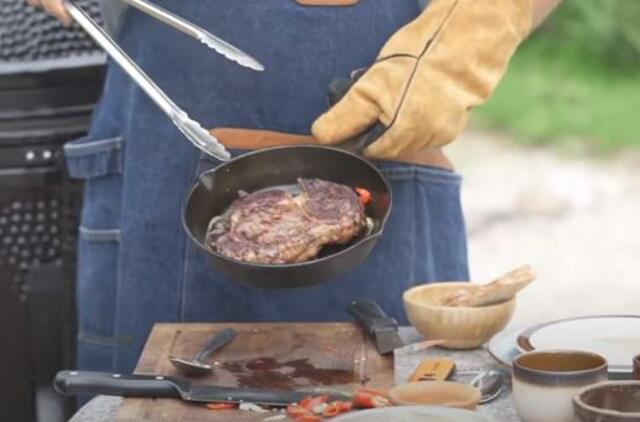 Didkepsnis su medaus padažu ir kiti netradiciniai patiekalais su medumi