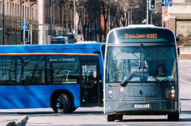 Greitaeigiai elektriniai autobusai – netolima Klaipėdos ateitis