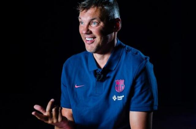 Barselonoje pristatyto Jasikevičiaus pažadas: suderinsime gražų krepšinį su gerais rezultatais