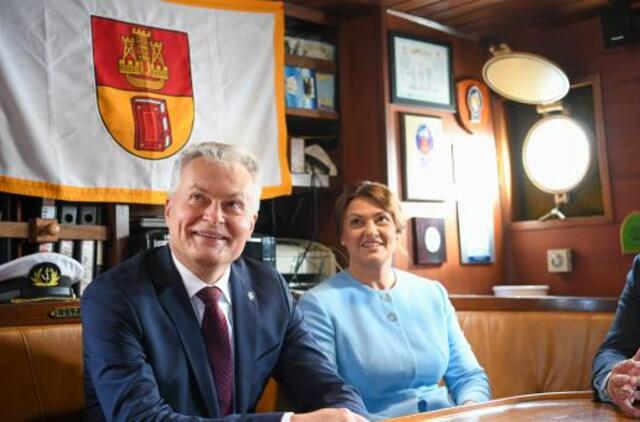 Jūros šventėje apsilankęs prezidentas: "Būkime atsargūs, bet nepamirškime pasidžiaugti"