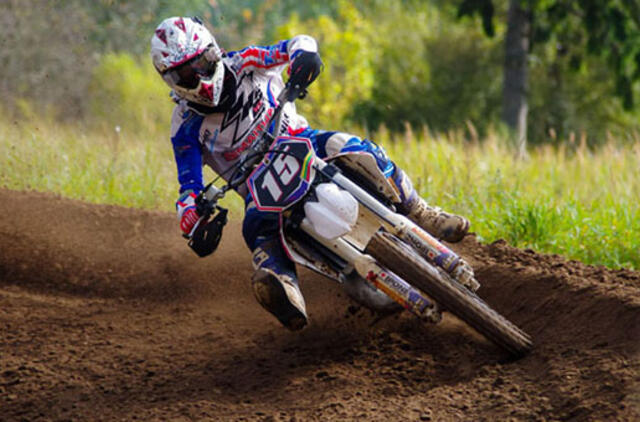 Klaipėda garsi sporto meistrais motokrosininkais