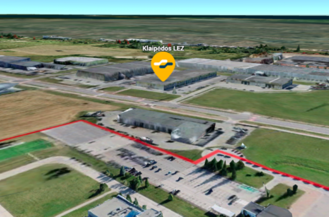 Klaipėdos LEZ pristato trimatį teritorijos modelį