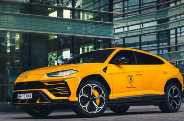 Lietuvoje svečiuojasi super SUV – „Lamborghini Urus“