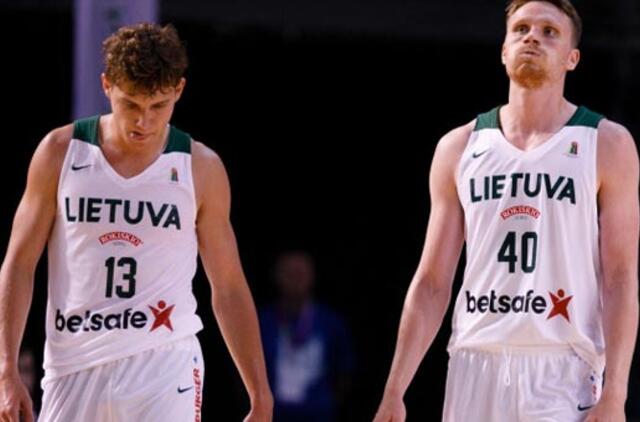 Lietuvos krepšinio rinktinė pralaimėjo estams