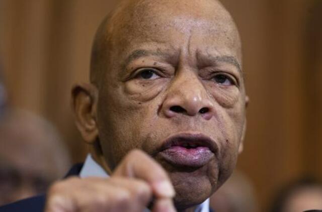 Mirė JAV Kongreso narys, pilietinių teisių aktyvistas Johnas Lewisas