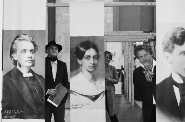 Parodos „Keliaujantys muzikai“ atidarymas Klaipėdoje