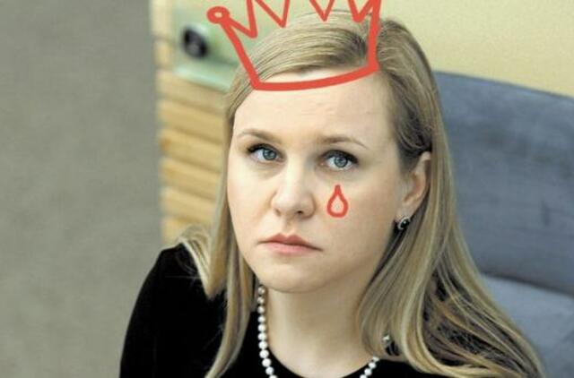 Rūmų karalaitė neranda sau vietos