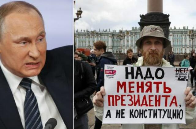 Rusai patvirtino sau amžinąjį prezidentą