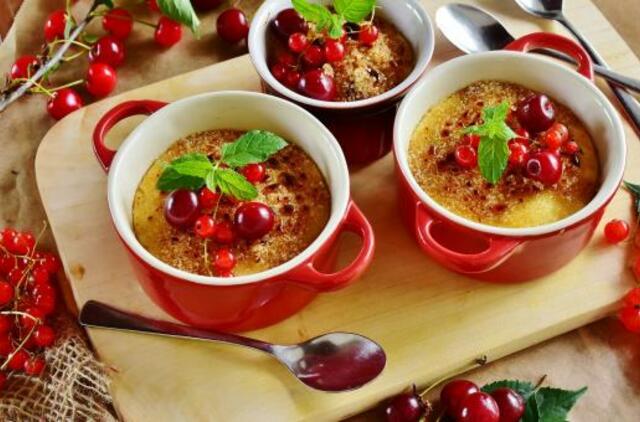 Tradiciniai prancūziški desertai: prireiks vos kelių ingredientų