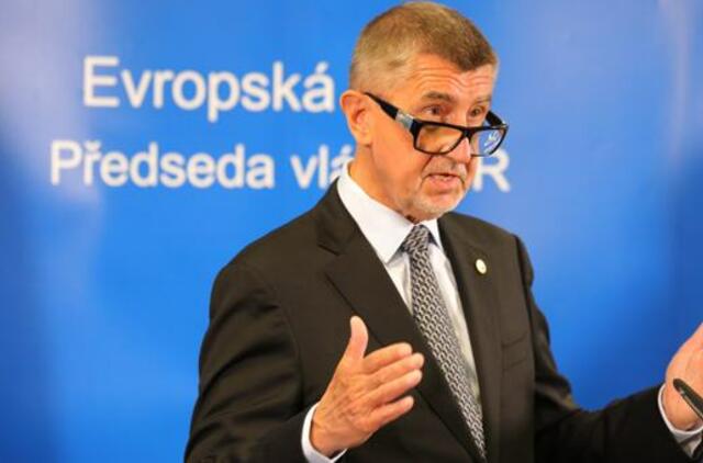 Čekijos premjeras: tai, kas įvyko pas mus 1968-aisiais, neturi pasikartoti Baltarusijoje