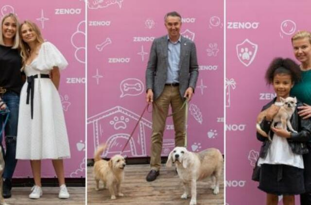 Garsūs žmonės drauge su augintiniais mokėsi sveikos gyvensenos ir santykių stiprinimo