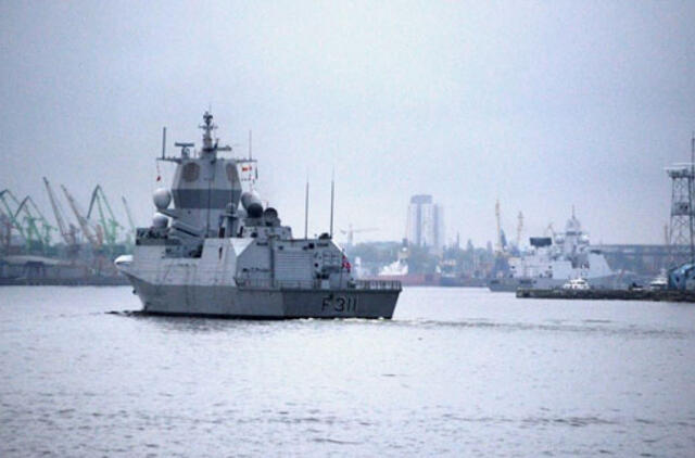 Į Klaipėdą atplauks dvi NATO fregatos