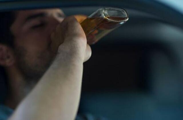 Įpūtė gerokai virš sunkaus girtumo normos