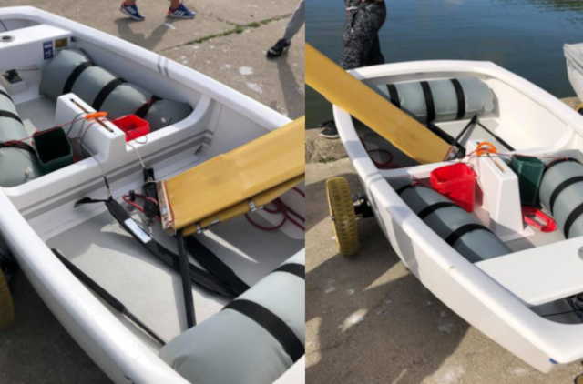 Nidoje pavogta jachta