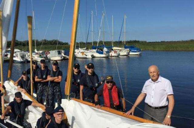 Jalas išbandytas, prasideda plaukiojimas