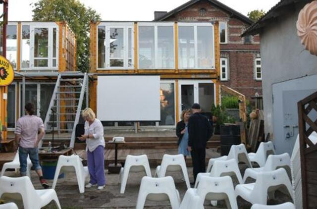 Menų zonoje įvyko Užupio filmų festivalio atidarymas