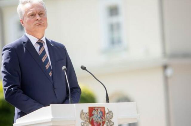 Prezidentūroje skelbiama saviizoliacija