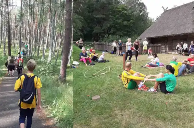 Smiltynėje - pusšimtis sveikatingumo žygeivių