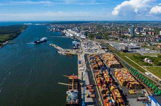 Streikai Baltarusijos įmonėse kelia nerimą Klaipėdos uoste