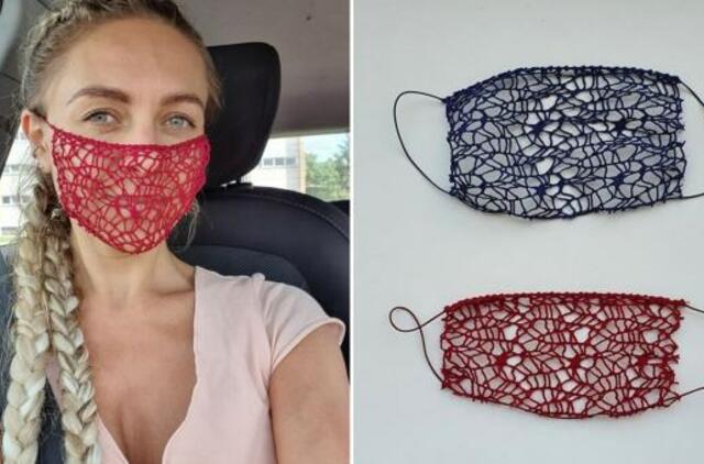 Tinklinių kaukių siūlytojai neteisūs: tokios neapsaugos ir nuo baudos