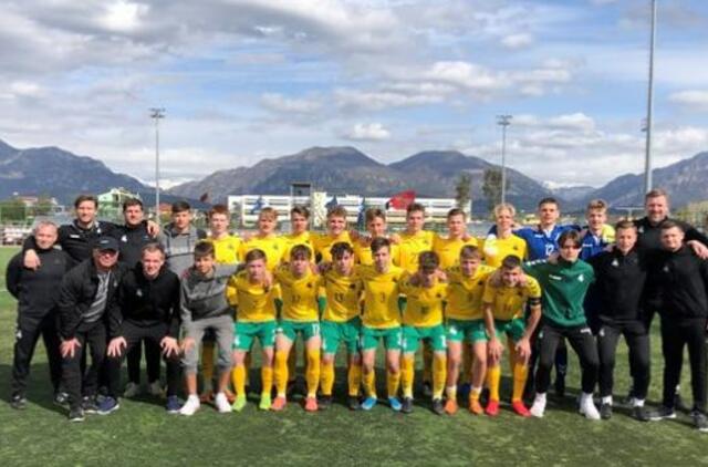 U-17 futbolo rinktinės sudėtyje - ir pajūrio atstovai