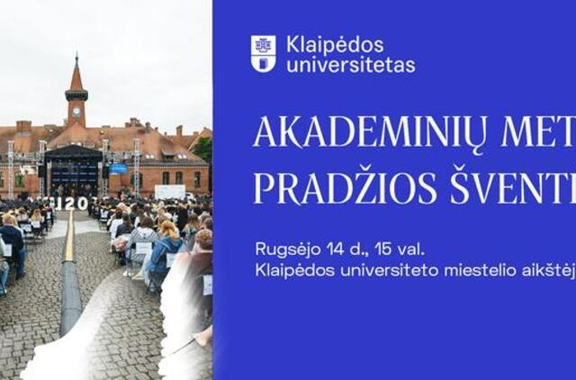 30-metį švenčiančiame KU – akademinių metų pradžia