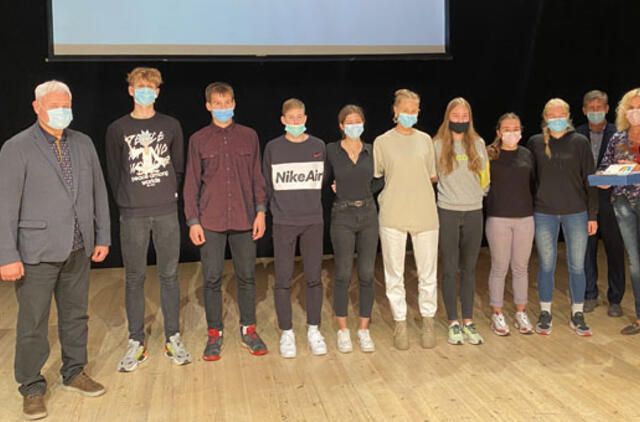 Apdovanoti sportiškiausi Klaipėdos moksleiviai